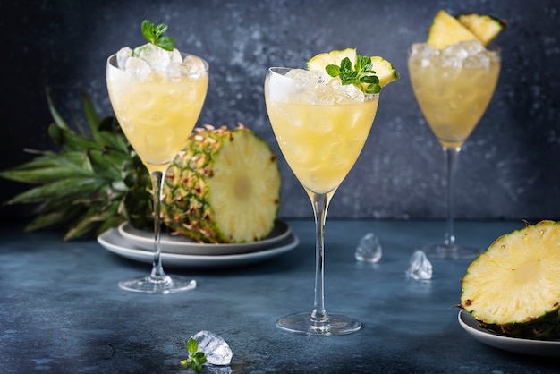 Cocktail à l'ananas