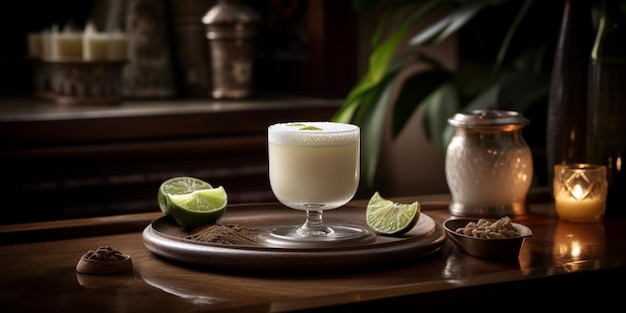 Cocktail au pisco sour