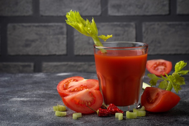 Cocktail Bloody Mary à la tomate