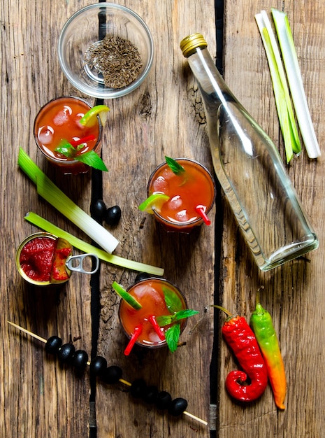 Le cocktail Bloody Mary