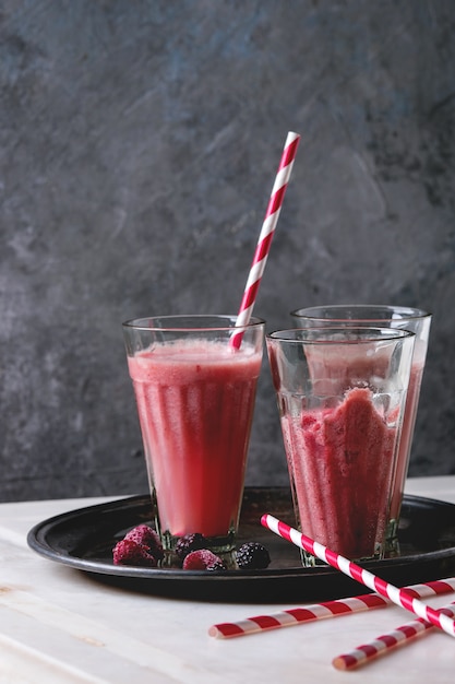 Cocktail De Fruits Rouges