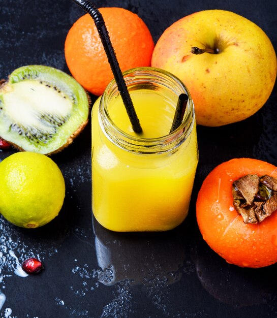 Cocktail de jus de fruits