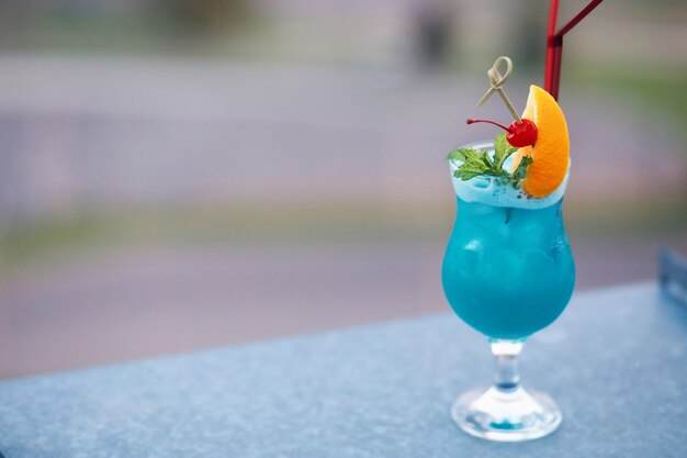 Cocktail lagon bleu