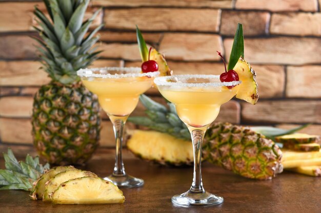 Cocktail Mojito Ananas