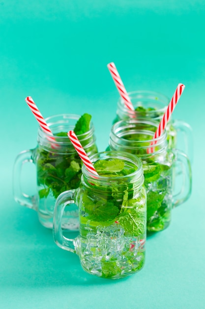 Cocktail de mojito d'été