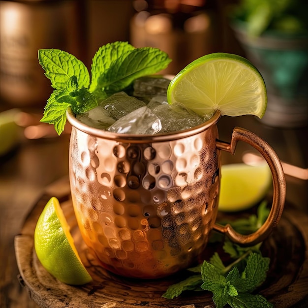 Le cocktail de la mule de Moscou