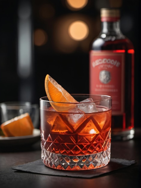 Un cocktail de Negroni