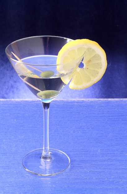 cocktail avec des olives