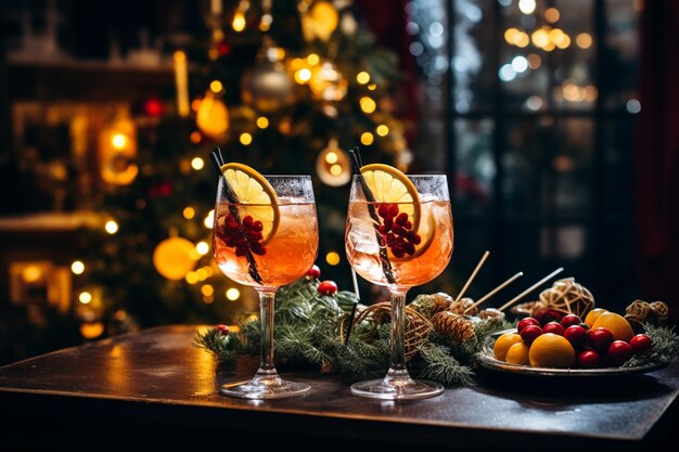 Cocktails de Noël