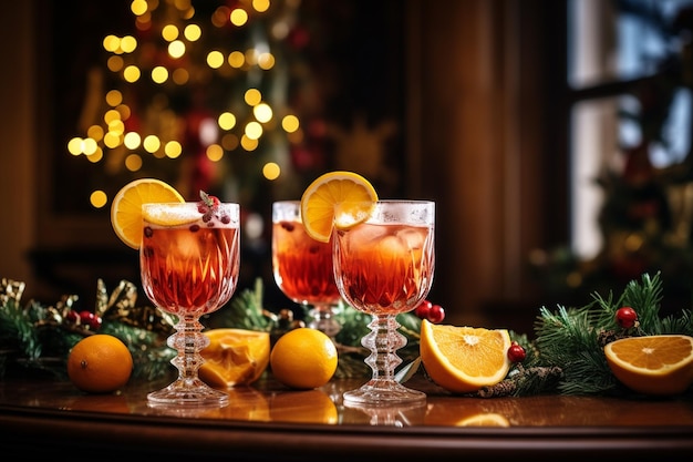 Cocktails de Noël