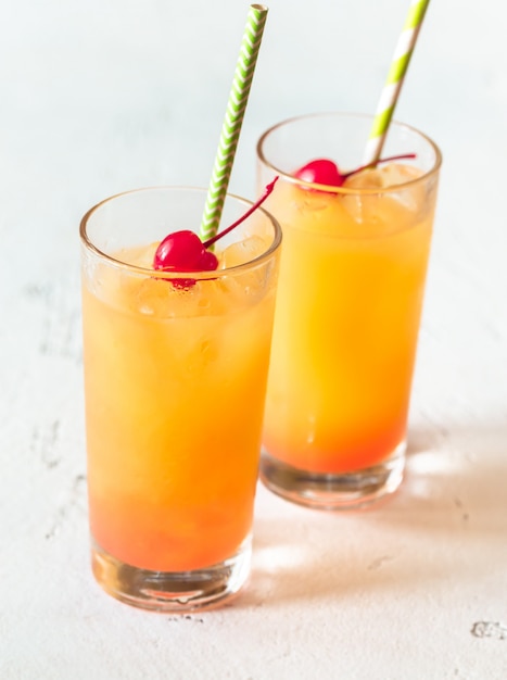 Cocktails Tequila Sunrise