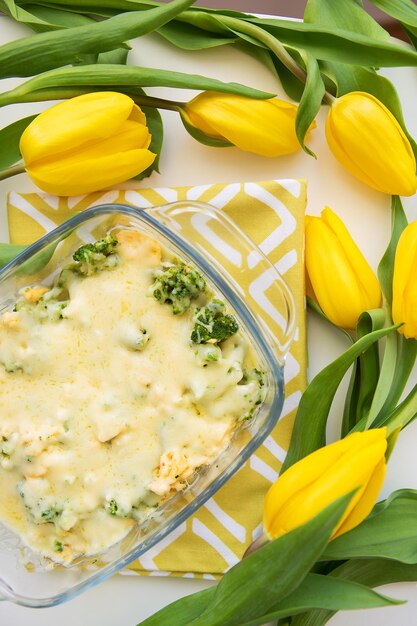 Cocotte au brocoli