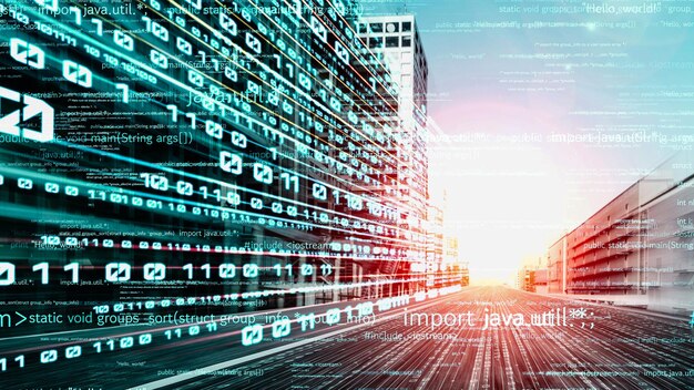 Code de programmation d'applications de développement de logiciels et codage informatique tacite