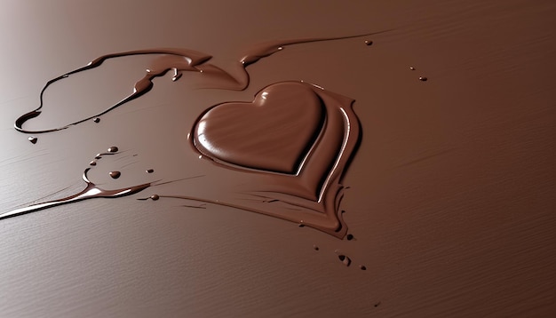 Cœur au chocolat