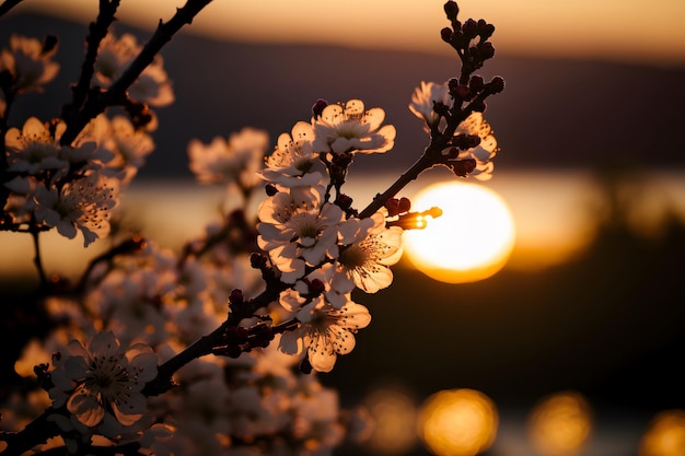 Coeur fait de fleurs