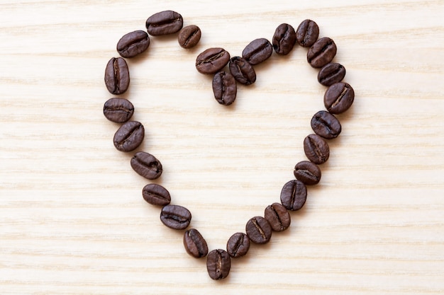 Coeur De Grains De Café