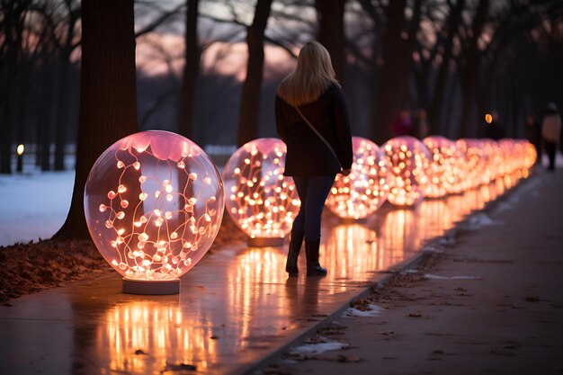 Des cœurs enflammés, des valentines illuminées, une photo d'amour.