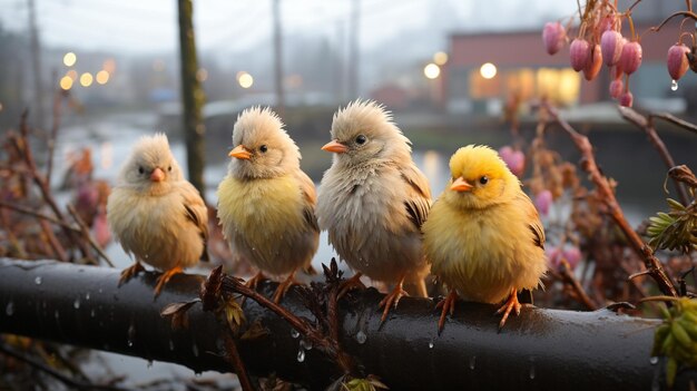 La coexistence urbaine générative de l'IA La faune au cœur de la ville