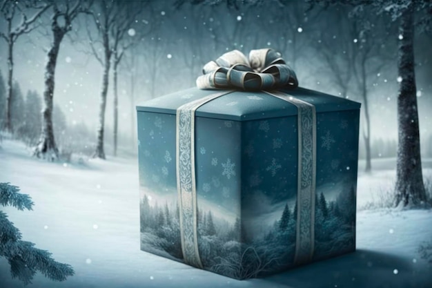 Coffret cadeau Fond d'hiver