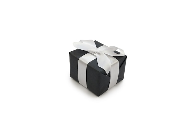 Le coffret cadeau pour événements spéciaux avec surface blanche Isolate.
