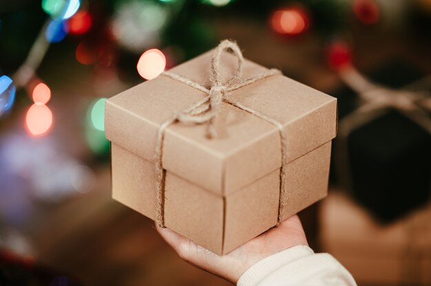 Coffret cadeau pour le fond de vacances de Noël et du nouvel an