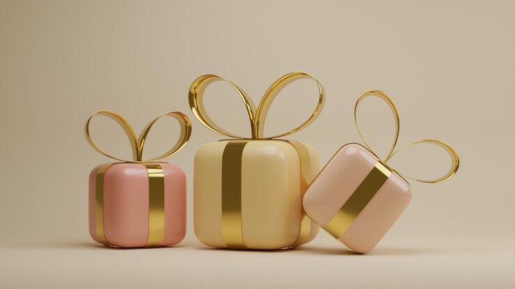 Photo coffrets photos cadeaux rendu 3d