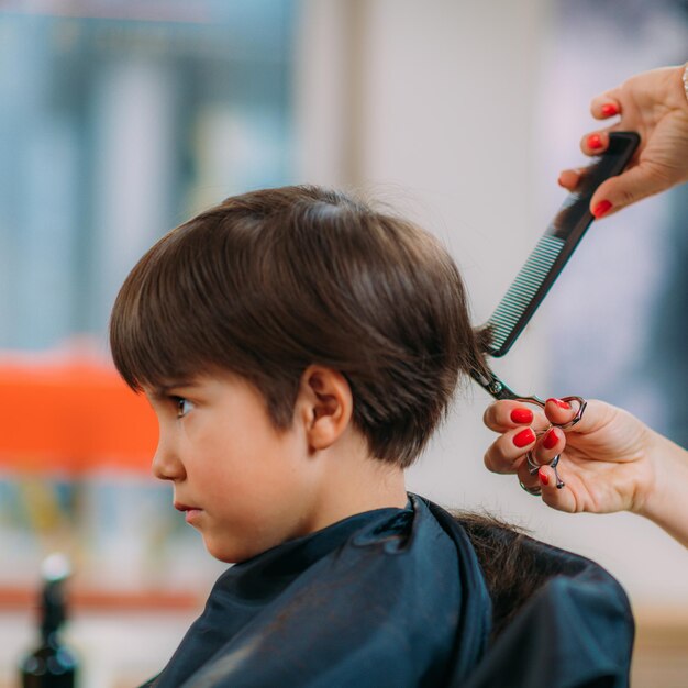 Photo coiffeur pour enfants