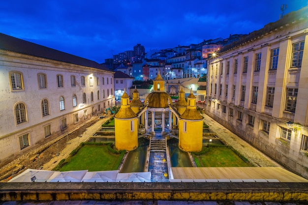 Coimbra city skyline paysage urbain de Portu