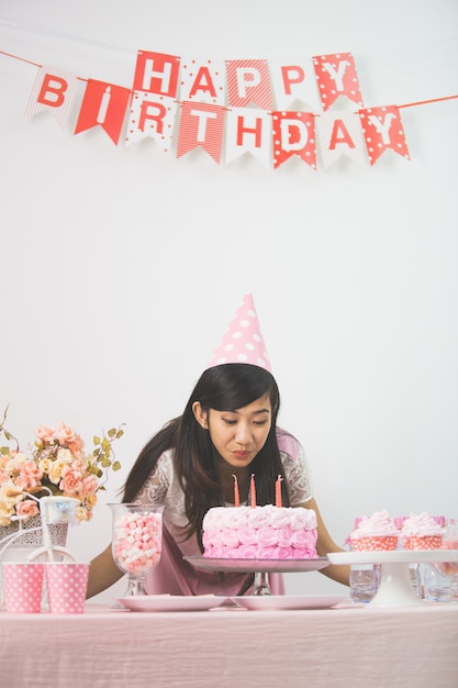 Coin doux d'une fête d'anniversaire