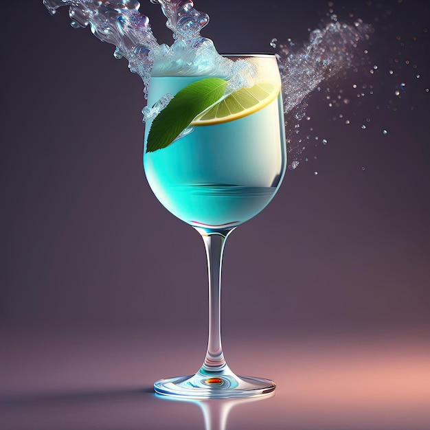 Coktail à l'eau