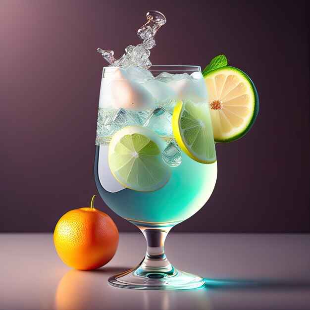 Coktail à l'eau