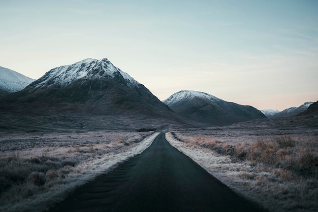 Col de montagne à Glen Coe en Ecosse