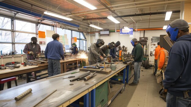 École de métier de l'automobile métal