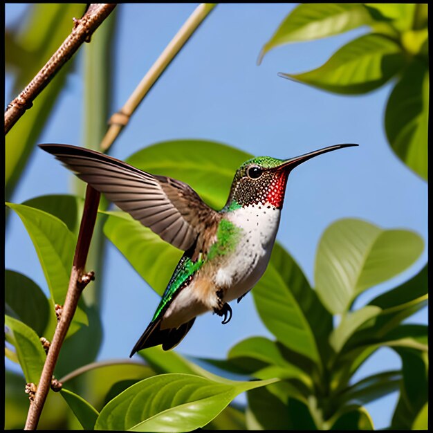 Colibri à billes larges