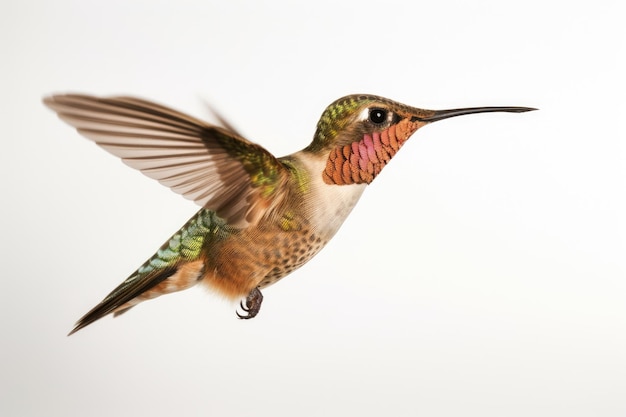 colibri volant