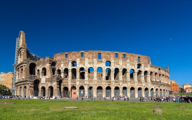 Colisée de l'amphithéâtre flavien à Rome, Italie