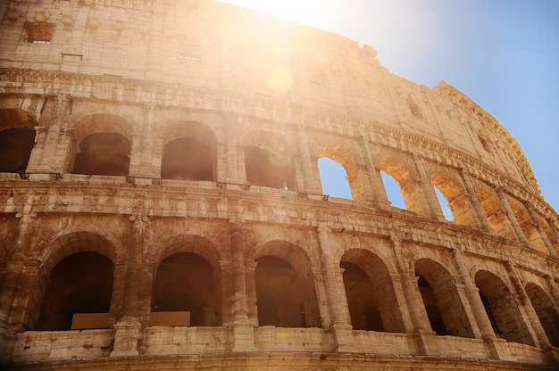 Colisée (Coliseum) à Rome, en Italie.