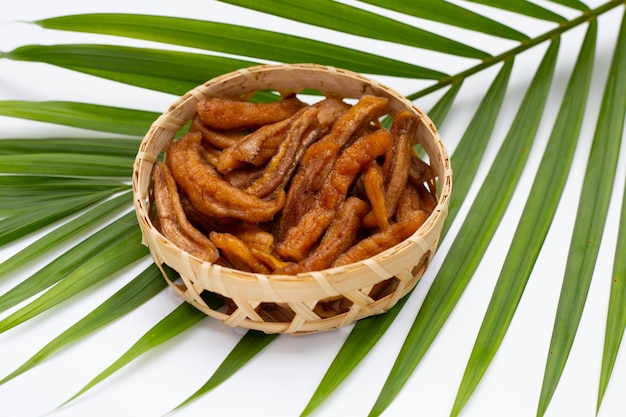 Collation aux fruits à la banane séchée au soleil