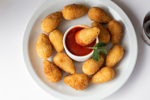 Collation brésilienne coxinha