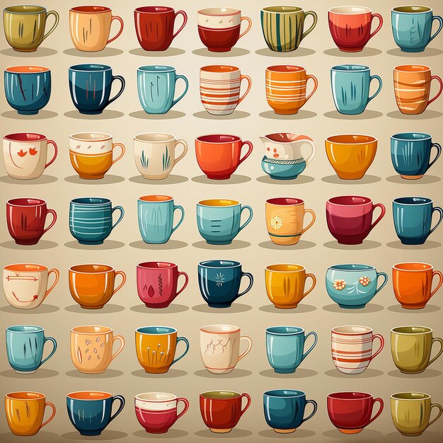 collecte de tasses