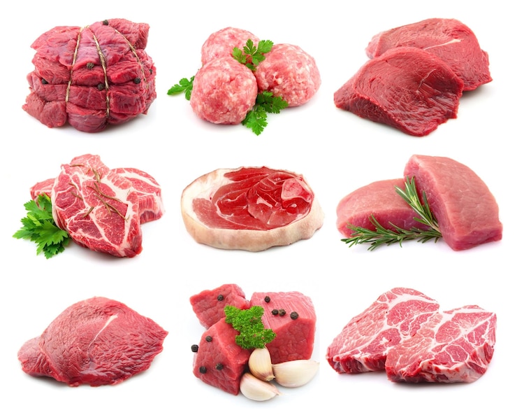 Photo collecte de la viande