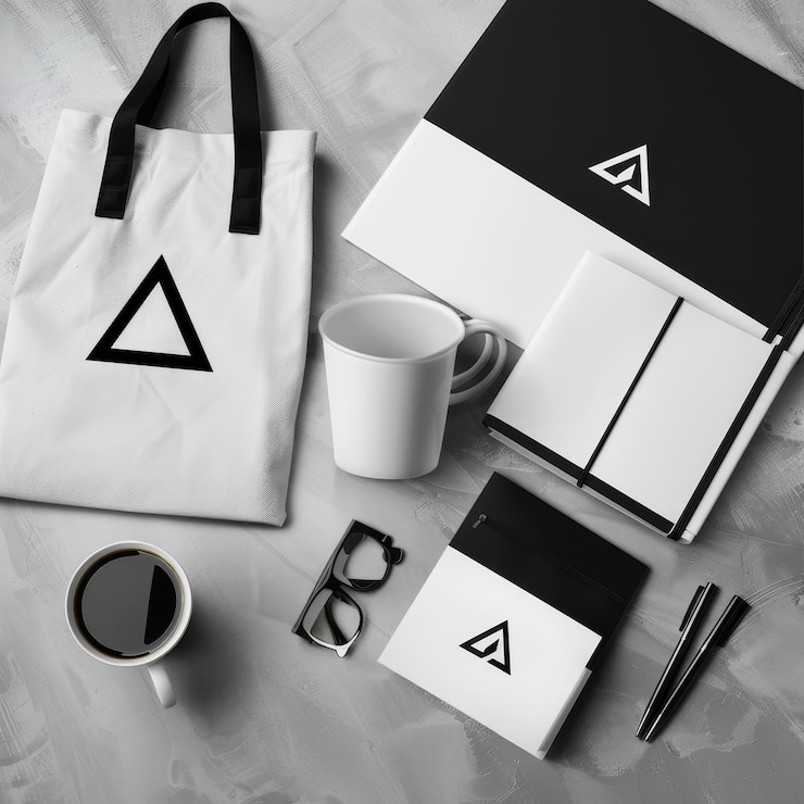 Photo une collection d'articles, y compris un sac, une tasse et une tasse sur une table