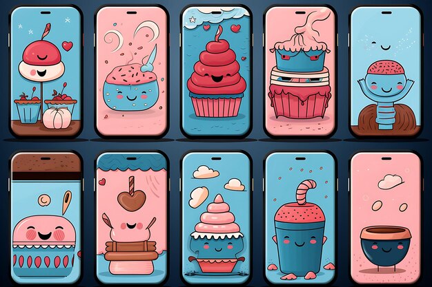 Collection de coques de téléphone dans différents styles, couleurs et matériaux pour correspondre à votre personnalité Style unique