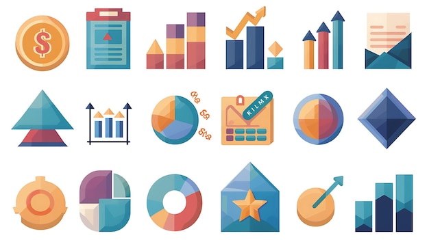 une collection de logos dont un qui dit " entreprise "