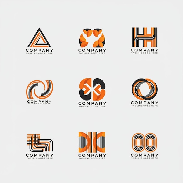 une collection de logos pour une société appelée la société de la société