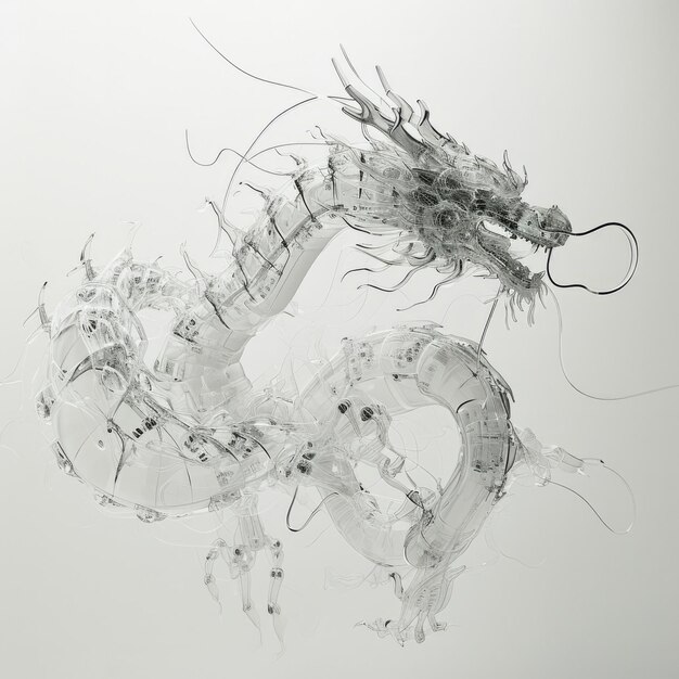 Une collection d'œuvres d'art de dragons pleine d'une atmosphère majestueuse et d'une scène pittoresque pour les amateurs de créatures mythiques.