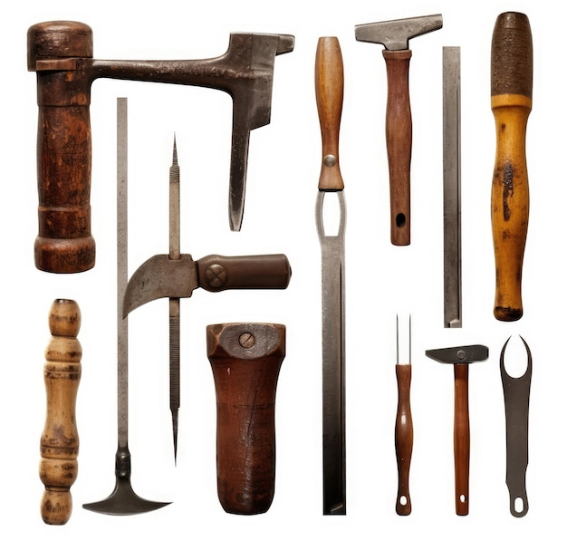 Collection d'outils vintage