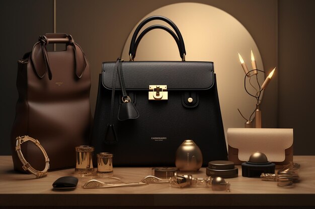 Collection de sacs à main de luxe avec un soutien-gorge de designer emblématique 00417 02