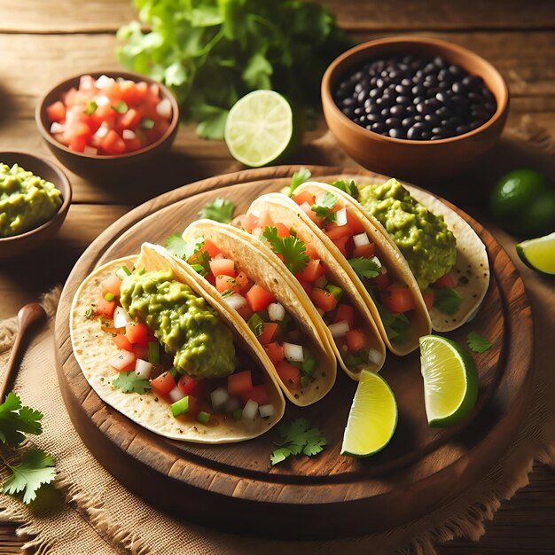 La collection de tacos mexicains Fiesta Vibrant sur Freepik