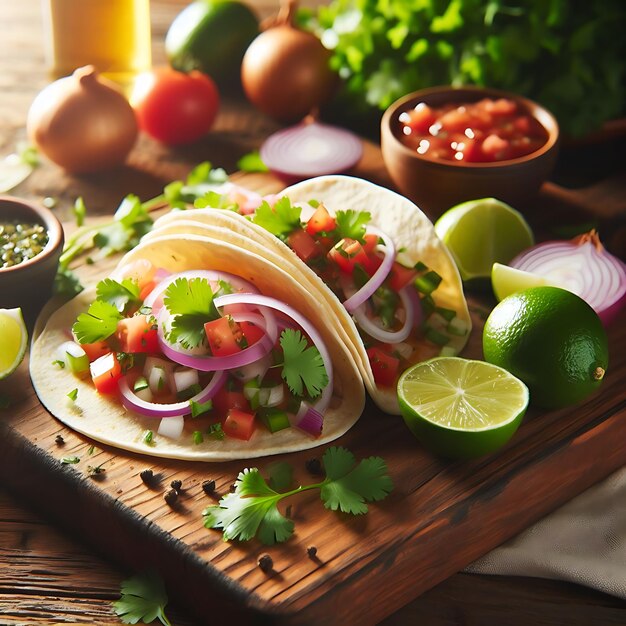 La collection de tacos mexicains Fiesta Vibrant sur Freepik